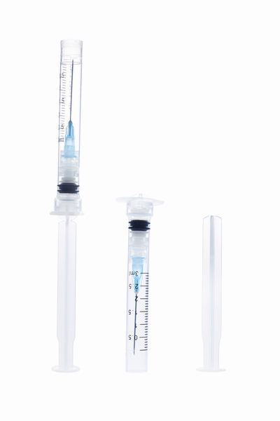一次性使用回拉自毁式注射器 带针