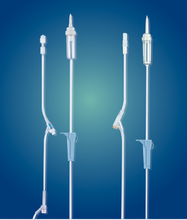 Non-Vented Spike Infusion Sets